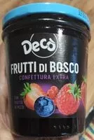 Mängden socker i Confettura ai frutti di bosco