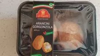 Mängden socker i Arancini Gorgonzola