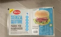 Mängden socker i Panino hamburger senza glutine
