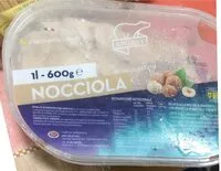 Mängden socker i Gelato Nocciola