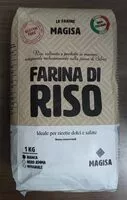 Mängden socker i Farina di riso