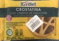 Mängden socker i Crostatina con crema di nocciole