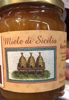 Mängden socker i Miele di Sicilia