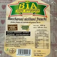 Mängden socker i Pasta artigianale