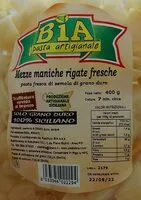 Mängden socker i Mezze Maniche Rigate fresche
