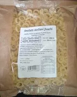 Mängden socker i Anelletti siciliani freschi