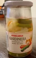 Mängden socker i Giardiniera con aceto di vino