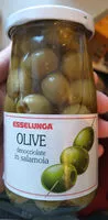 Mängden socker i olive denocciolate in salamoia