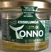 Mängden socker i Filetti di tonno all'olio extra vergine