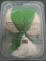Mängden socker i Burrata
