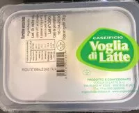 Mängden socker i Voglia di latte burrata