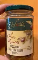 Mängden socker i Olive Riviera denocciolate
