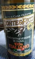 Mängden socker i Olio extra vergine di oliva