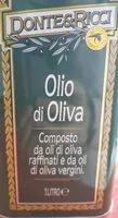 Mängden socker i Olio di oliva