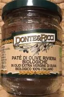 Mängden socker i Pate’ di olive riviera biologiche