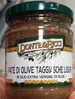 Mängden socker i Patè di olive taggiasche liguri