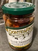 Mängden socker i Olive taggiasche