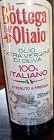 Mängden socker i Olio extra vergine di oliva 100% italiano