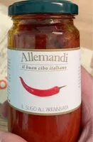 Mängden socker i Il sugo all Arrabiata