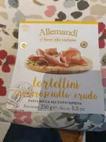 Mängden socker i tortellini con prosciutto crudo