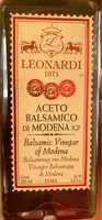 Mängden socker i Aceto Balsamico di Modena