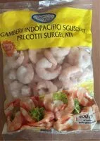 Mängden socker i Gamberi indopacifici sgusciati