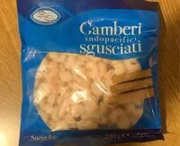 Mängden socker i Gamberi indopacifici sgusciati