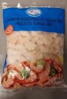 Mängden socker i Gamberi idropacifici sgusciati precotti surgelati
