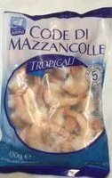 Mängden socker i Code di mazzancolle tropicali