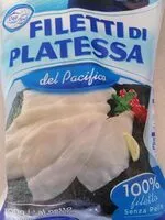 Mängden socker i Filetti di platessa del pacifico
