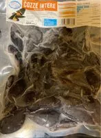 Mängden socker i cozze intere precotte