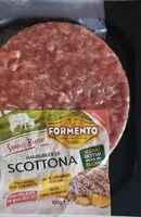 Mängden socker i Hamburger di scottona