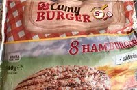 Mängden socker i Camy burgers