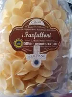 Mängden socker i I farfalloni