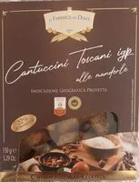 Mängden socker i Cantucci Toscani alle mandorle