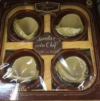 Mängden socker i Caccavella (dans 4 terrines en terre cuite)