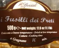 Mängden socker i I fusilli dei preti