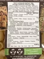 Mängden socker i Lumachine rigate