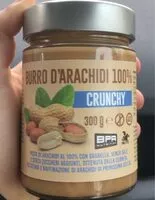 Mängden socker i burro d’arachidi 100% crunchy