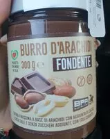 Mängden socker i Burro D'arachidi fondente