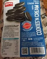 Mängden socker i Fiocco d'avena baby cookiee'n cream