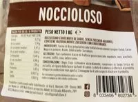 Mängden socker i Farina di riso