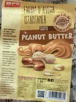 Mängden socker i Peanut butter - Farian d’avena