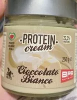 Mängden socker i protein cream cioccolato bianco