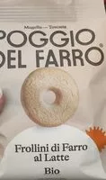 Mängden socker i Frollini di farro al latte