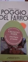 Mängden socker i Biscotti artigianali con farro e cacao