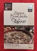 Mängden socker i Zuppa Boscaiola di Farro con funghi porcini