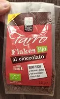 Mängden socker i Farro Flakes al cioccolato Bio