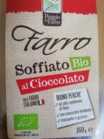 Mängden socker i farro soffiato bio al cioccolato