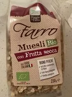 Mängden socker i Muesli bio